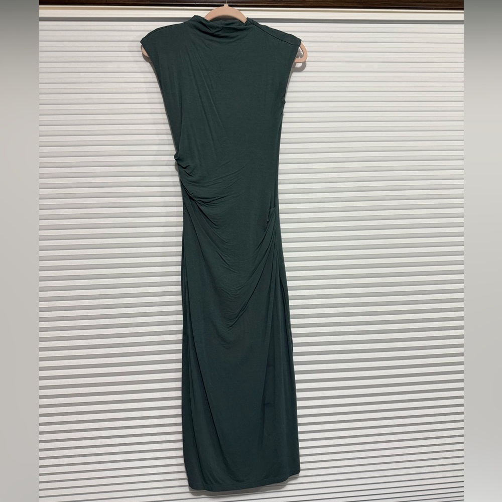 Old Navy Dark Green/blue Maxi Dress